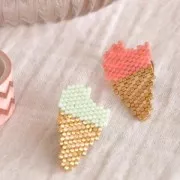 Porta broches 19 mm - Dorado con oro fino x50