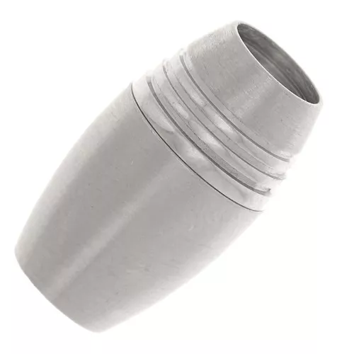 Cierre magnético de 18 mm para cordón de 6 mm - Acero inoxidable 316L x1