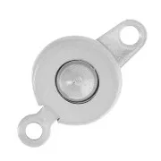 Cierre de presión de 7,5 mm - Acero inoxidable 316L x1