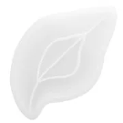 Molde de silicona para plato de caracoles marinos 22x13 cm x1