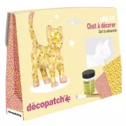 Mini kit Décopatch - pegadura decorativo - Gato x1