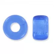 Cuentas con agujero grande - Pony Beads 6 mm - Preciosa - Zafiro medio x15