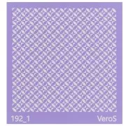 Serigrafía VeroS para arcilla polimérica 90x90 mm - Diseño gráfico n°192_1 x1