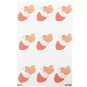 Flor - VeroS transfer sheet 13.5x9 cm - papel soluble para arcilla polimérica - N°029 x1 VeroS transfer sheet 13.5x9 cm - papel soluble para arcilla polimérica - N°029 x1