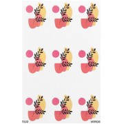 VeroS transfer sheet 13.5x9 cm - papel soluble para arcilla polimérica - N°022 x1|raw }}