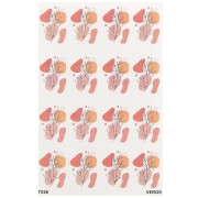 VeroS hoja de transferencia 13.5x9 cm -papel soluble para arcilla polimérica - N°026 x1|raw }}