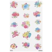 VeroS hoja de transferencia 13.5x9 cm 100% soluble para arcilla polimérica - N°078 x1