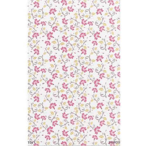 VeroS hoja de transferencia 13.5x9 cm 100% soluble para arcilla polimérica - N°011 x1