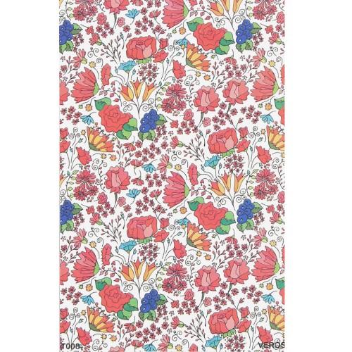 Hoja de transfer VeroS 13.5x9 cm - papel soluble para arcilla polimérica - N°008 x1