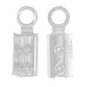 Pinzas para cordón de 2 mm - fabricación europea - plata 925 x30|raw }}