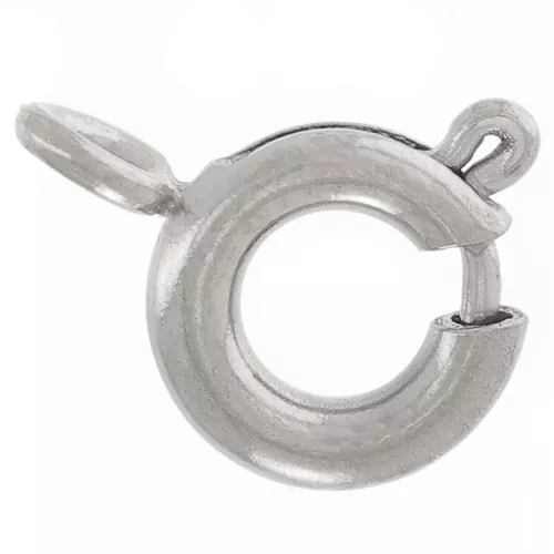 Cierre de resorte de 6 mm con anillo cerrado - acero inoxidable 304 x1