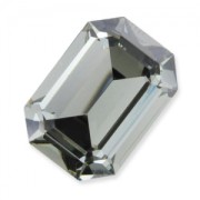 Cabuchón PureCrystal 4610 Rectangular 14x10 mm Black Diamond x1|raw }}