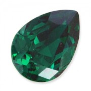 Cabuchón PureCrystal 4320 pera 14x10 mm Emerald x1