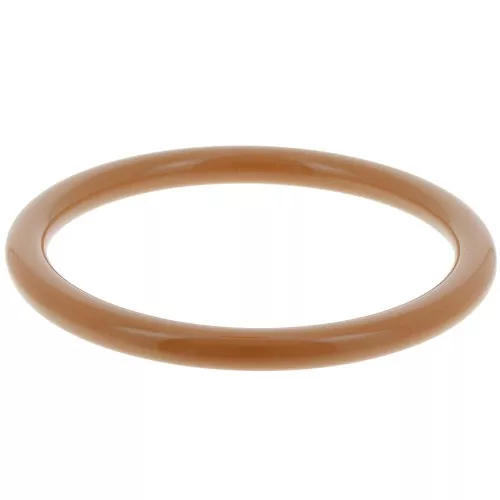 Pulsera acrílico opaco 64 mm - Camel x1