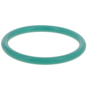 Pulsera acrílico transparente de 64 mm - Azul petróleo jaspeado x1|raw }}