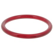 Pulsera acrílico transparente de 64 mm - Burdeos jaspeado x1|raw }}