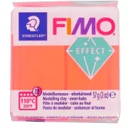 Pâte Fimo Effect Néon 57gr Orange (n°401)