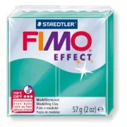 Pasta Fimo Effect 57gr Verde transparente (n°504)