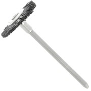 Cepillo circular plano de cerdas negras 19 mm x1