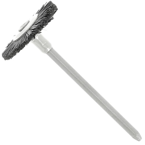 Cepillo circular plano de cerdas negras 19 mm x1