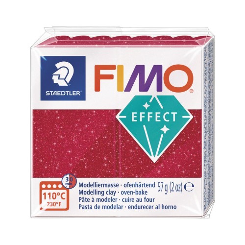 Pasta Fimo Effect 57gr Rojo Galaxy (n°202)
