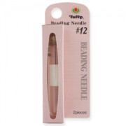 Agujas Tulip extremidad redondeada para rocallas 15/0 0,35x47,5 mm x2