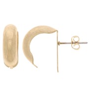 Tachuelas curvas - Criollas para doblar 17x6 mm - Dorado vintage x2|raw }}