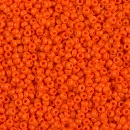 Rocalla Miyuki 11/0 406 - Opaque Orange x8g