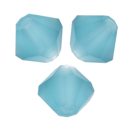 Cuentas Preciosa - Cuenta rondelle 4 mm - Indicolite Mate x30