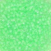 Miyuki Delica 11/0 DB2040 - Luminous Mint Green x8g|raw }}