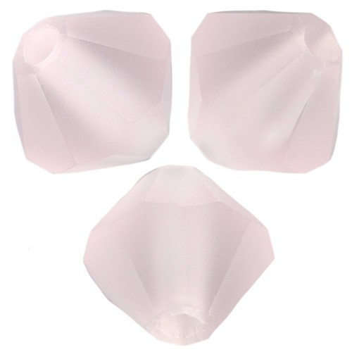 Preciosa rondelle beads - Bead 4 mm - Rosa claro mate x30