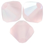 Preciosa rondelle - Cuenta 4 mm - Light Rose AB Matt x30