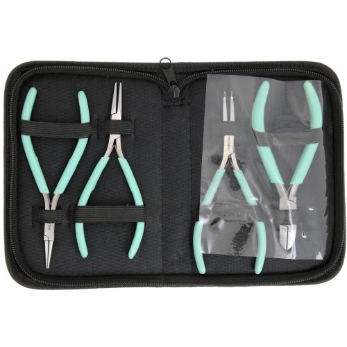 Kit de 4 alicates para crear joyas - By Perles&Co - Menta