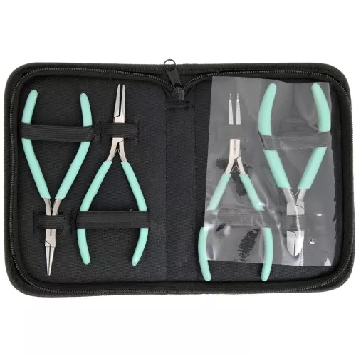 Kit de 4 alicates para crear joyas - By Perles&Co - Menta
