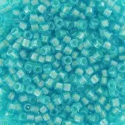 Miyuki Delica 11/0  DB1708 - Mint Pearl Lined Ocean Blue x8g