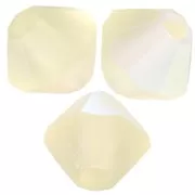 Preciosa Bicones - Cuenta rondelle 4 mm - Jonquil AB Mate x30