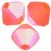 Preciosa Rondelle Beads - Rondelle Bead 4 mm - Jacinto AB Mate x30