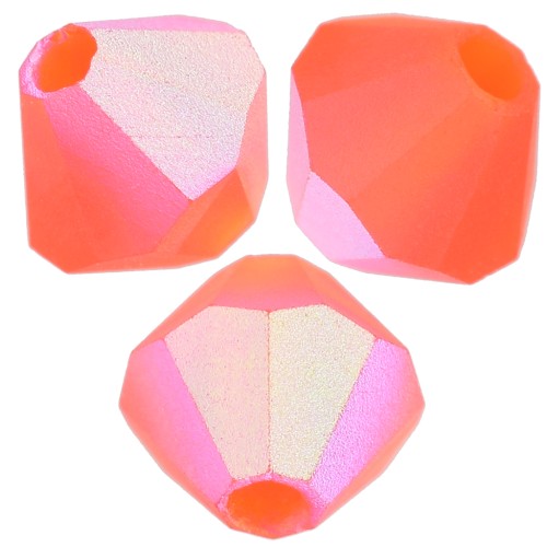 Preciosa Rondelle Beads - Rondelle Bead 4 mm - Jacinto AB Mate x30