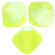 Cuentas Preciosa - Cuenta Rondelle 4 mm - Limecicle AB Mate x30|raw }}