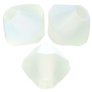 Preciosa rondelle - Cuenta 4 mm - Crisolita AB Mate x30|raw }}