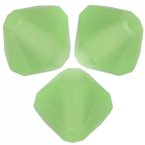 Preciosa beads - Bead rondelle 4 mm - Peridot Matt x30