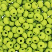 Preciosa Perles rocailles 6/0 4 mm - Opaque Olivine x20g
