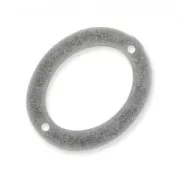 Anilla para montaje 24x20 mm plateado envejecido x1