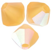 Preciosa Rondelle Beads - Rondelle Bead 4 mm - Topaz AB Matt x30