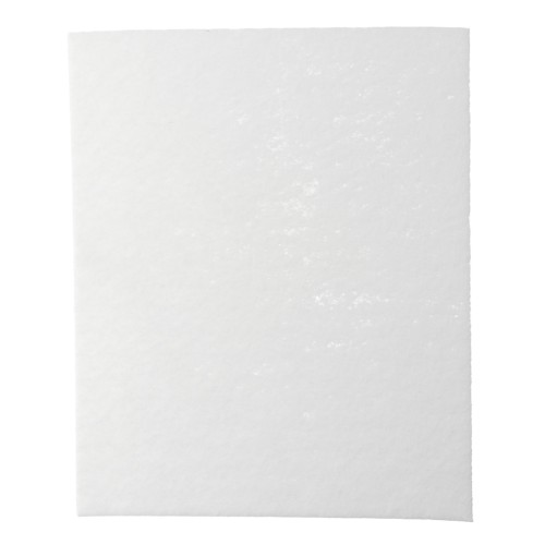 Base de fieltro para bordar - 11,5 x 14 cm, blanco x1