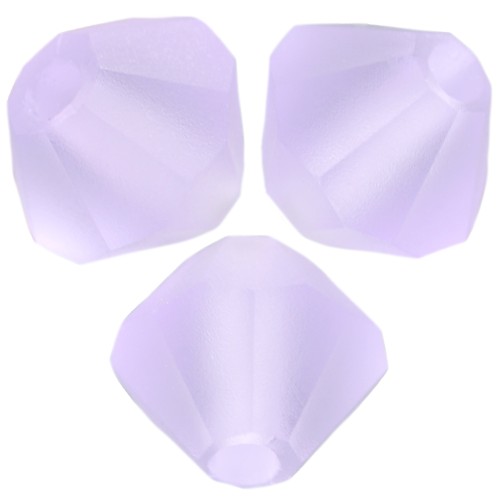 Preciosa arandela - Cuenta 4 mm - Violeta mate x30