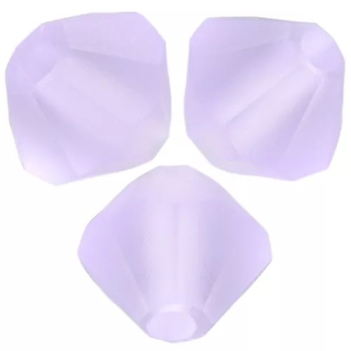 Preciosa arandela - Cuenta 4 mm - Violeta mate x30