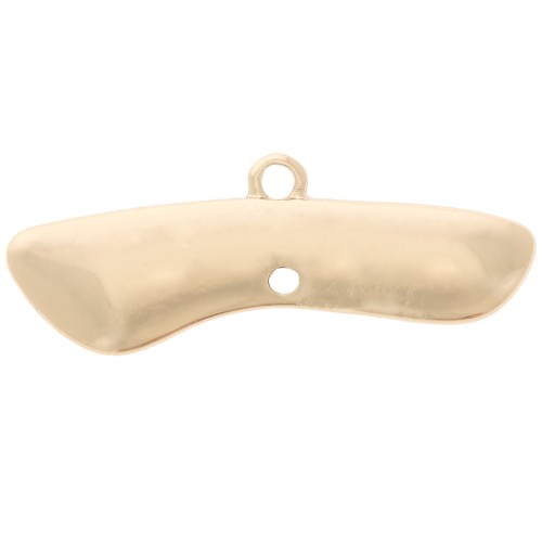 Colgante candelabro diseño 30x10 mm 4 anillos - Dorado x1