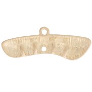 Colgante candelabro diseño 30x10 mm 4 anillos - Dorado x1