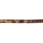 Cordón plano cuero 5x2 mm Leopardo x30cm|raw }}